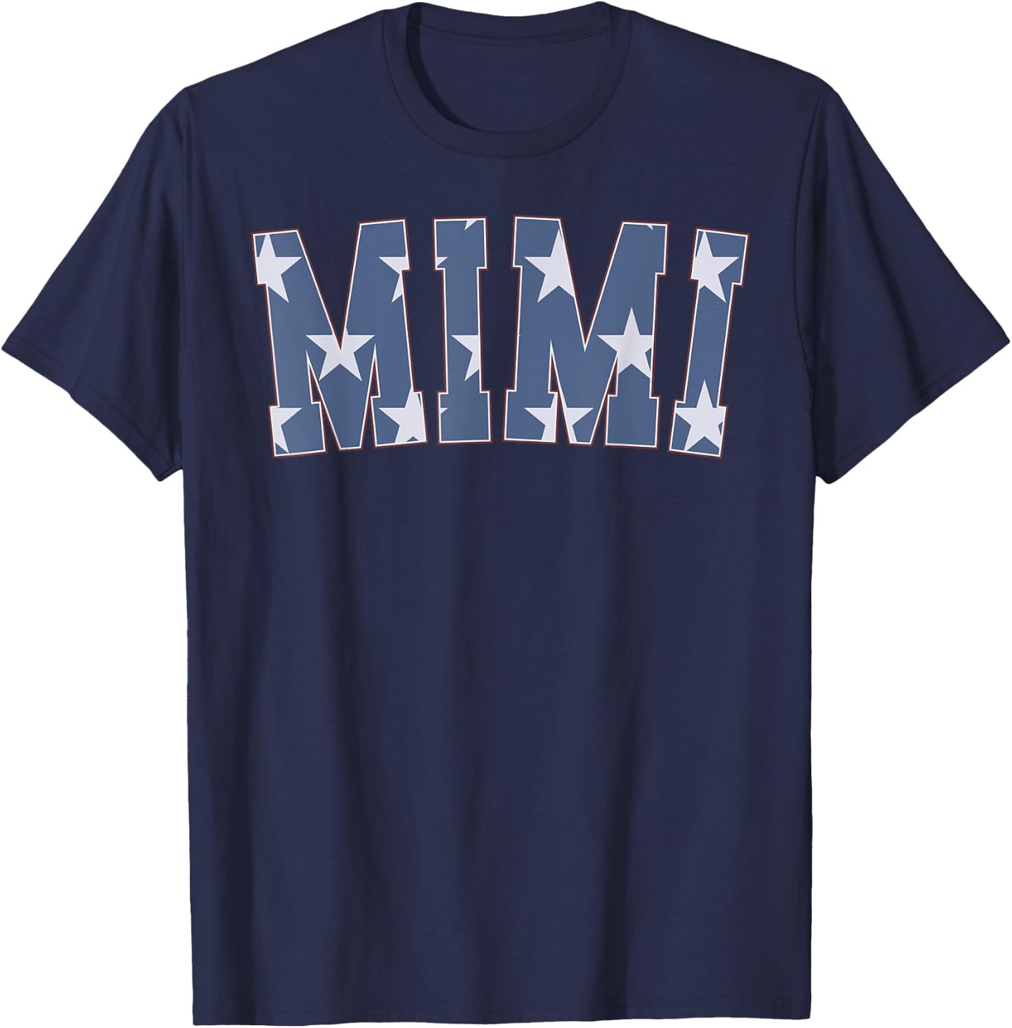 American Flag Mimi Matching Family 4th of July Kids Men T-Shirt - T-Shirt | Navy