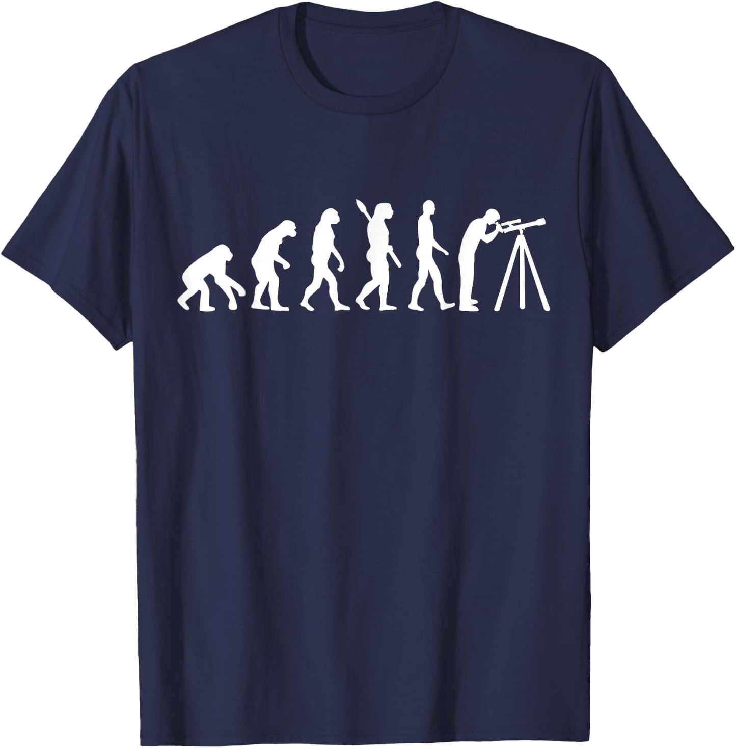 Evolution astronomy T-Shirt - T-Shirt | Navy