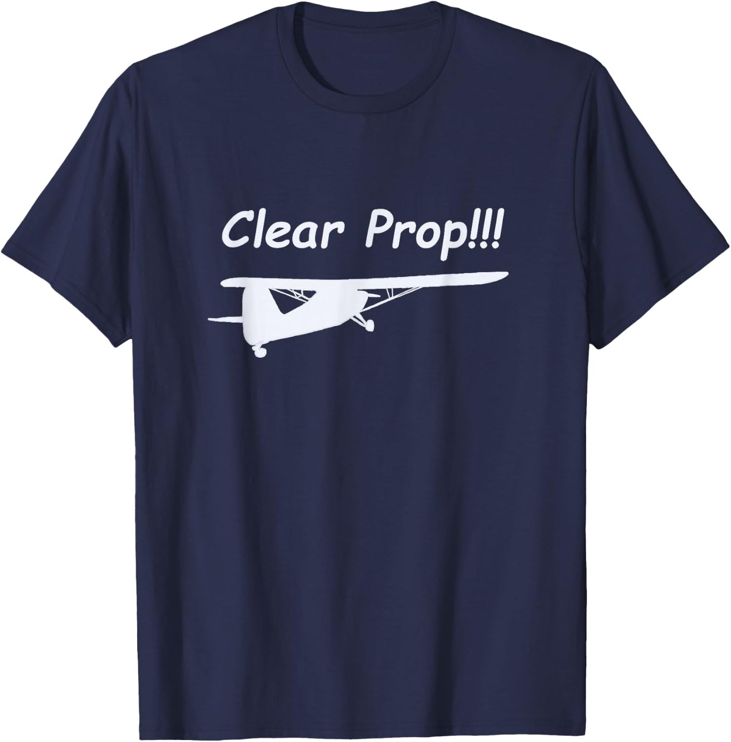 Clear Prop T-Shirt - T-Shirt | Navy