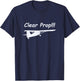 Clear Prop T-Shirt - T-Shirt | Navy
