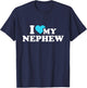 Ich liebe meinen Nephew T-Shirt - T-Shirt | Navy