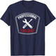 Handyman T Shirt Professional Fixologist Gift T-Shirt - T-Shirt | Navy