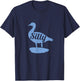 Silly Goose Funny Silly Goose T-Shirt - T-Shirt | Navy