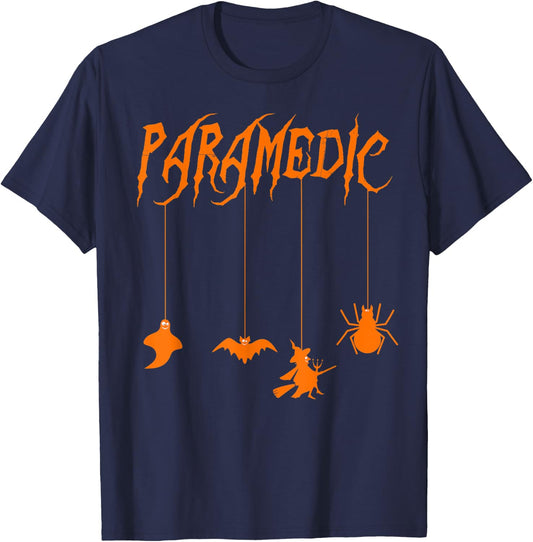 Paramedic Halloween T-Shirt - T-Shirt | Navy