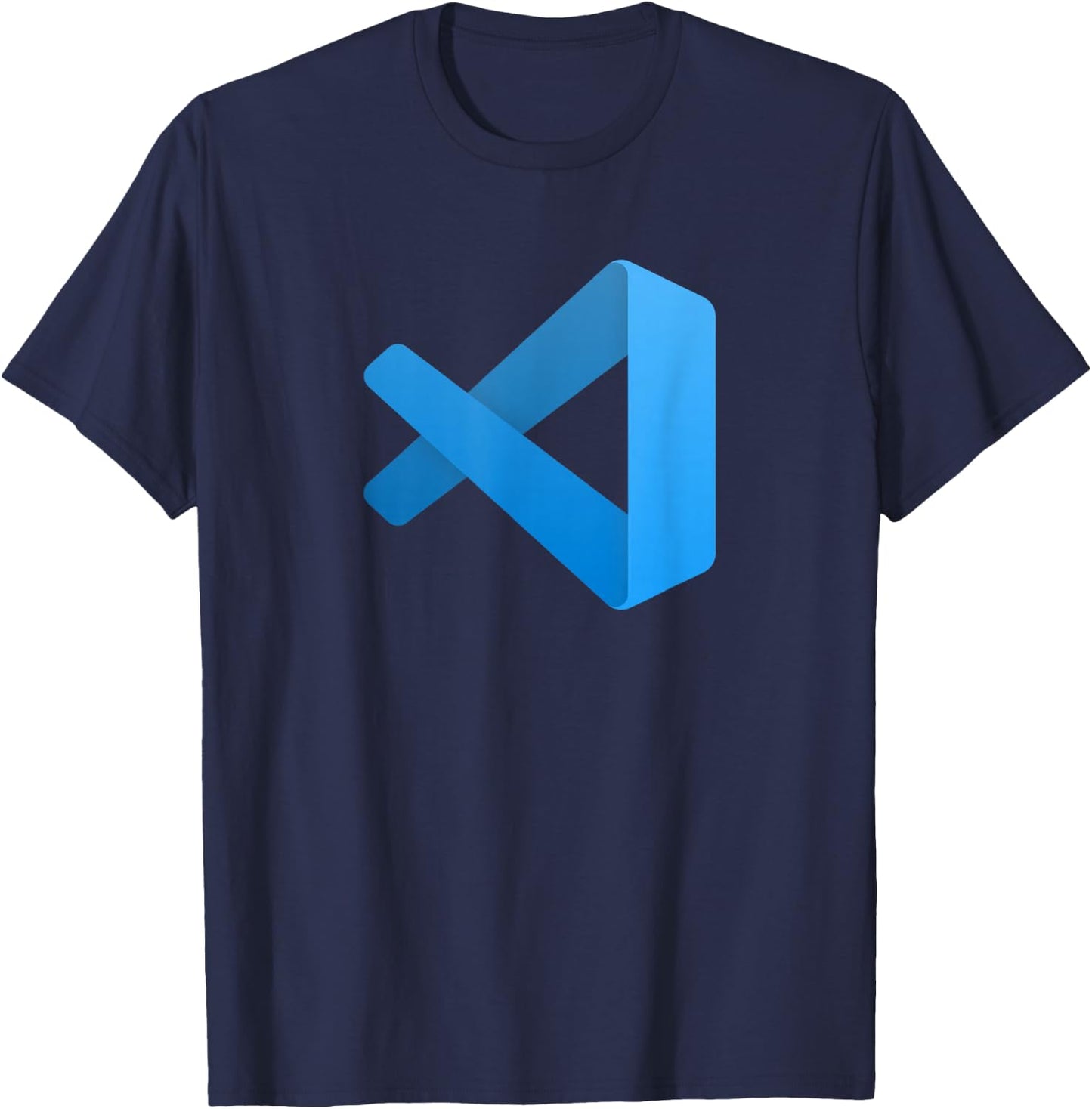 Visual Studio Code (VS Code) for Developers T-Shirt - T-Shirt | Navy