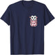 Funny Tooth Pocket Dental Hygienist Dentist Women Girls T-Shirt - T-Shirt | Navy