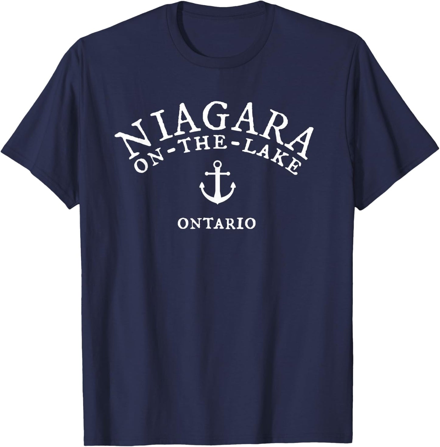 Niagara-on-the-Lake Ontario Shirt, Canada Lake Town T-Shirt - T-Shirt | Navy