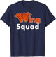 Chicken Wing Shirt Wing Squad Funny Fried Chicken Lover T-Shirt - T-Shirt | Navy