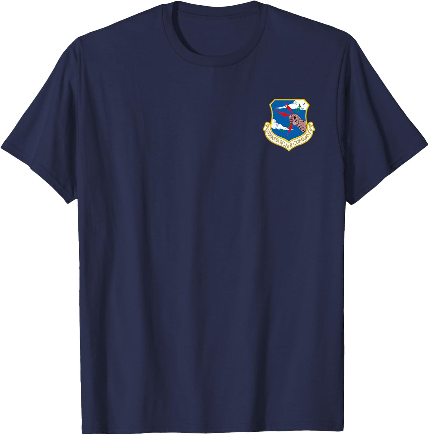 Proud Strategic Air Command Veteran Vintage Veterans Day Men T-Shirt - T-Shirt | Navy