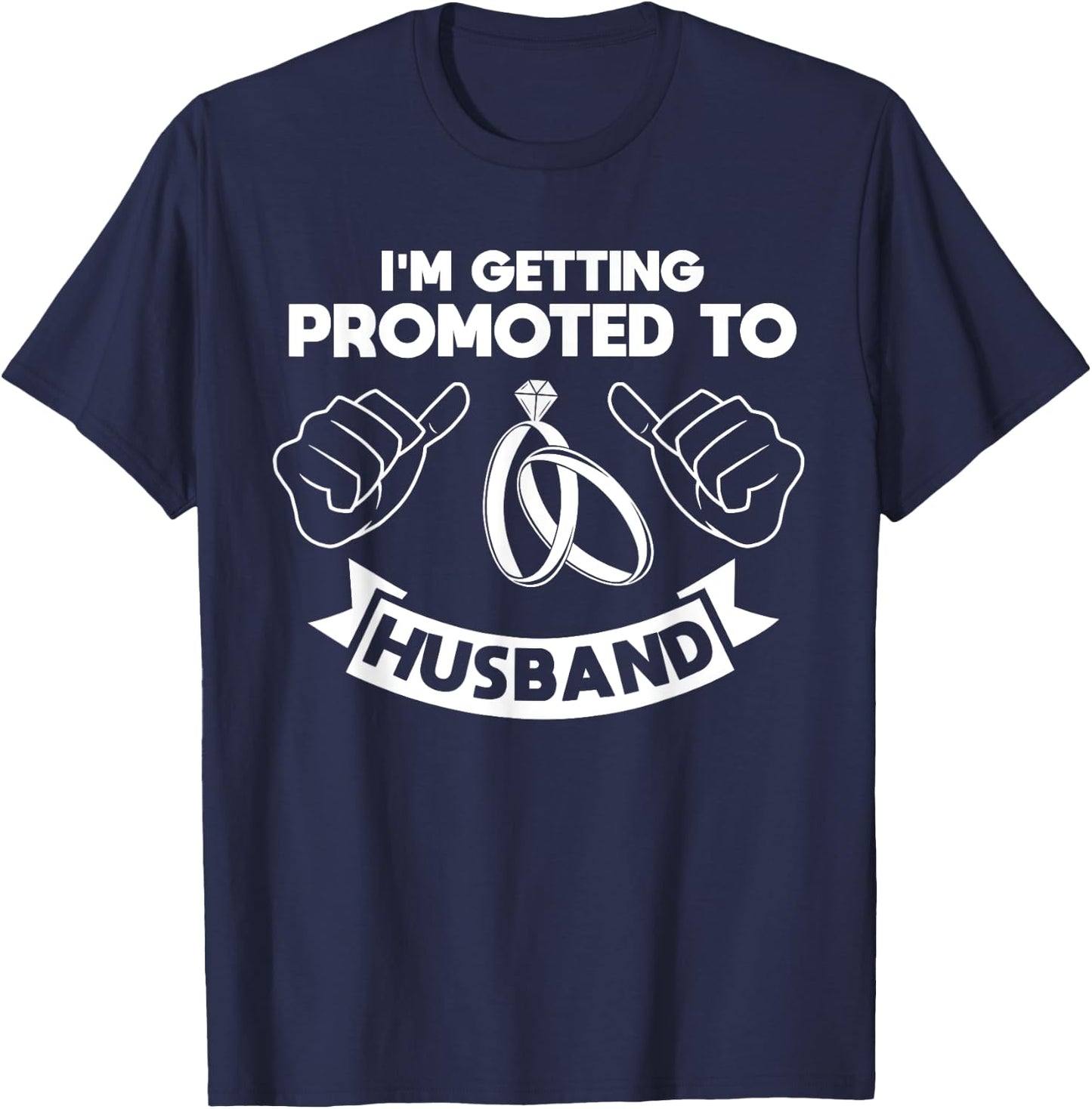 Groom Fiancé Bachelor Prewedding Party Best Man Groomsmen T-Shirt - T-Shirt | Navy