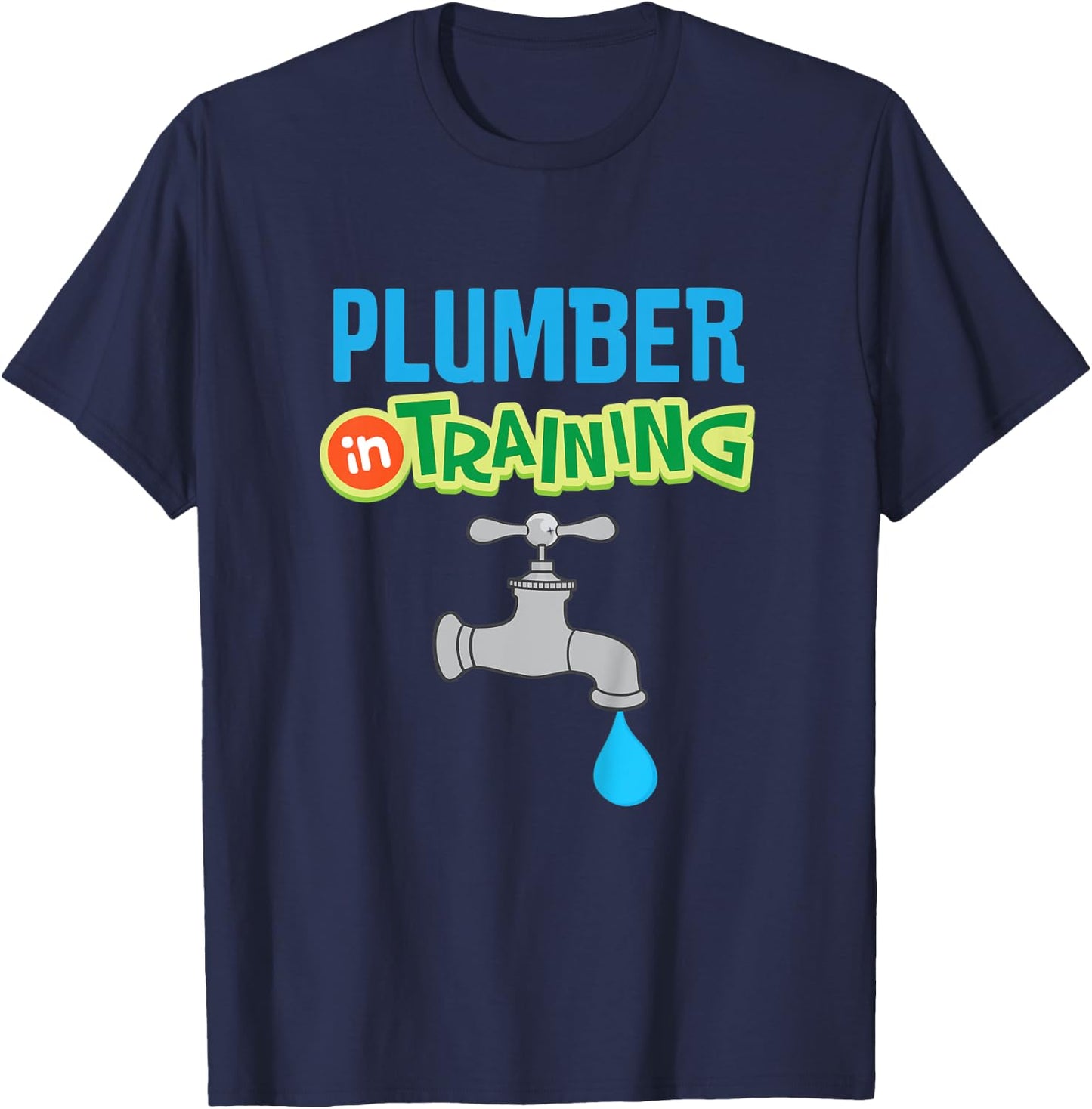 Kids Future Plumber in Training T-Shirt - T-Shirt | Navy