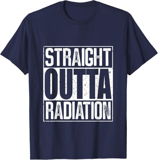 Straight Outta Radiation T-Shirt - T-Shirt | Navy