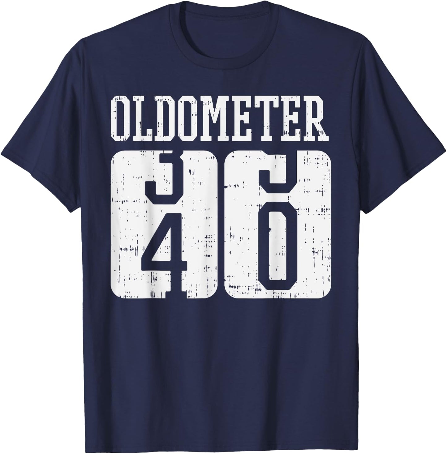 Oldometer 39 40 Funny Happy 40th Birthday Gift Men Women T-Shirt - T-Shirt | Navy