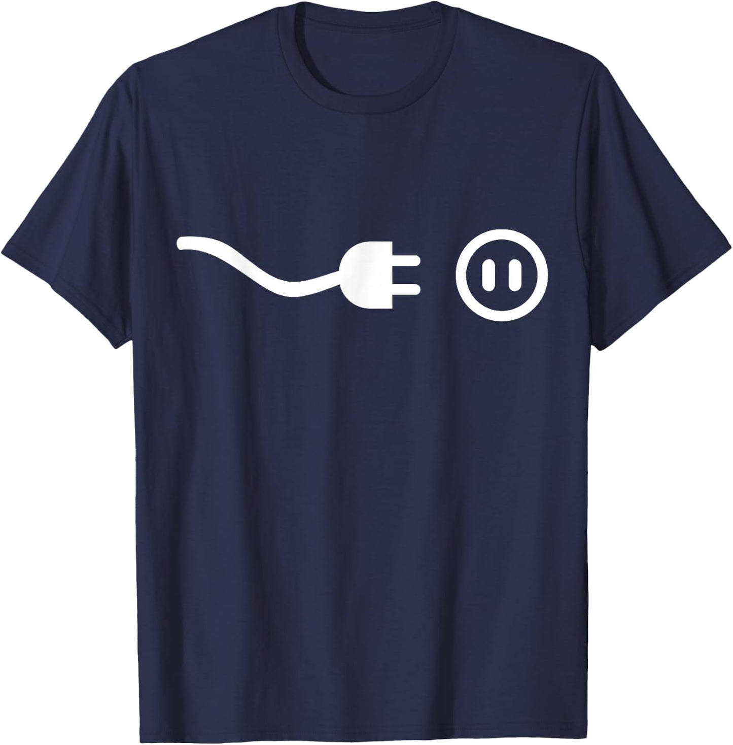 Plug outlet T-Shirt - T-Shirt | Navy