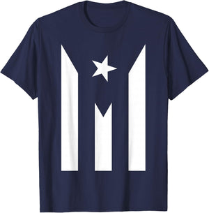 Puerto Rico Resiste Boricua Flag Se Levanta T-Shirt - T-Shirt | Navy