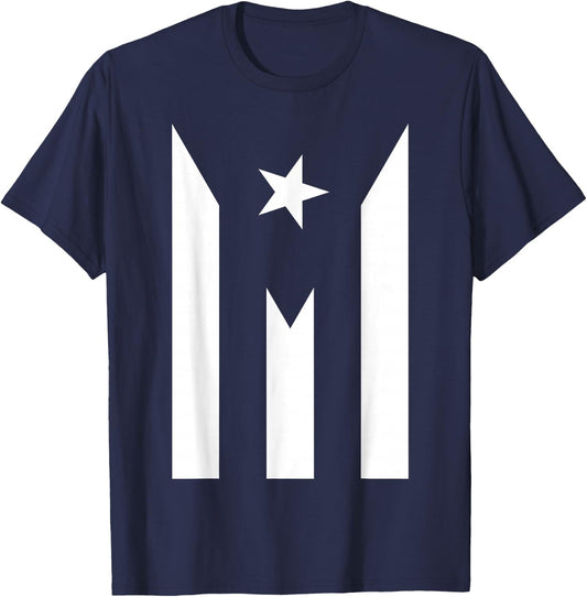 Puerto Rico Resiste Boricua Flag Se Levanta T-Shirt - T-Shirt | Navy