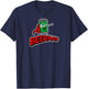 Beer man funny superhero pun funny beer husband, dad T-Shirt - T-Shirt | Navy