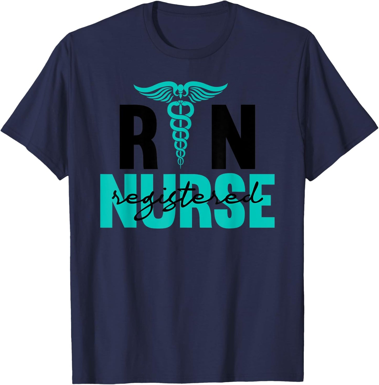 RN Nurse Registered Nurse Life Nursing School Women T-Shirt - T-Shirt | Navy