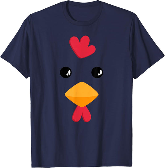 Chicken Halloween Costume Funny Kids Adults T-Shirt - T-Shirt | Navy