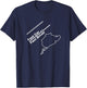 Car Enthusiast Shirts: Fast Car vs Fast Driver T-Shirt - T-Shirt | Navy