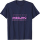 Riesling Natural Wine T-Shirt - T-Shirt | Navy