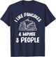 I Like Pancakes Hotcake Breakfast Syrup Food Lover Cake T-Shirt - T-Shirt | Navy