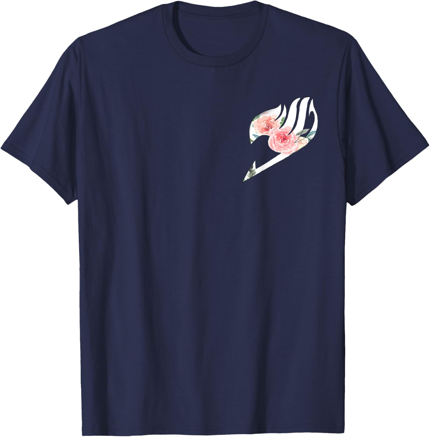 Feminine Fairy Tail Inspired T-Shirt - T-Shirt | Navy