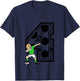 Kids 4 Year Old Boy Soccer Player 4th Birthday Kids T-Shirt - T-Shirt | Navy