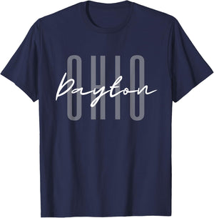 Dayton Ohio Home State Travel OH T-Shirt - T-Shirt | Navy