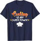 Cooking Is My Superpower Cook Chef Kitchen Food Graphic T-Shirt - T-Shirt | Navy