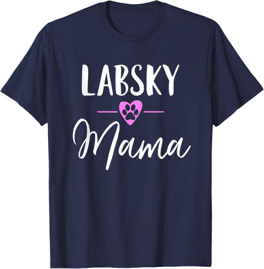 Labsky Mama T-Shirt - T-Shirt | Navy