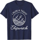 I Run A Tight Shipwreck Funny Saying Wreck Mom Dad Gift T-Shirt - T-Shirt | Navy