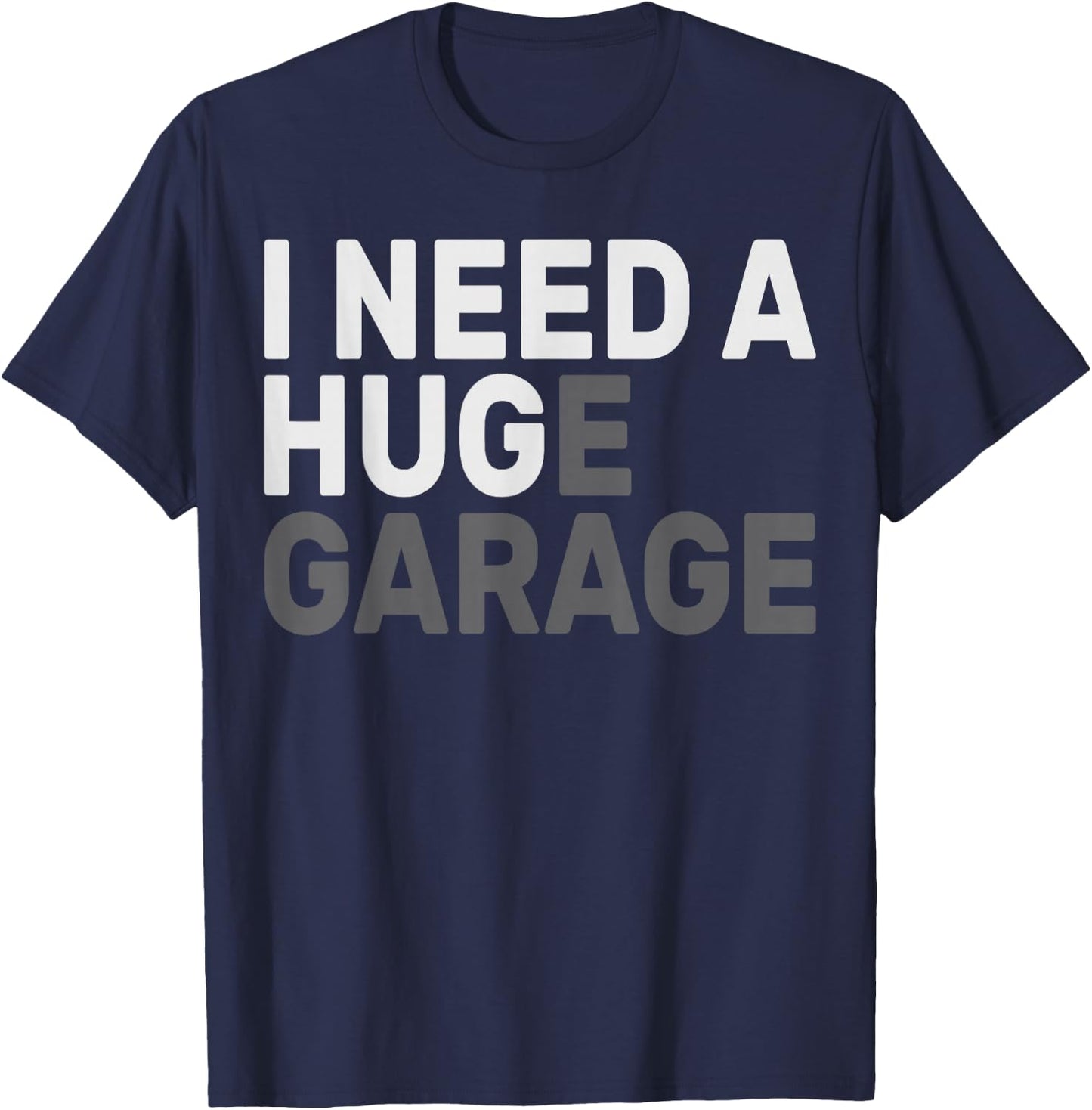 I Need A Hug E Garage Mechanic T-Shirt - T-Shirt | Navy