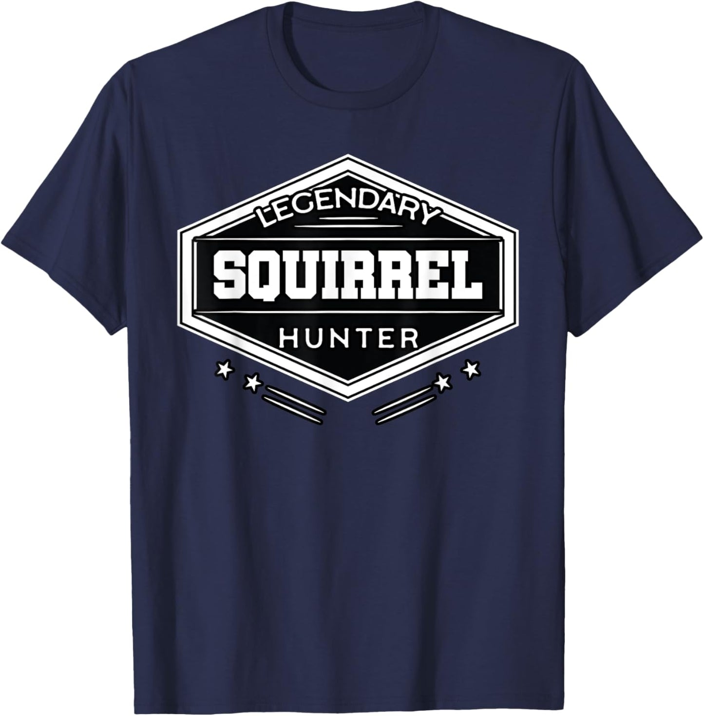 Hunt Squirrel Prey Hunting Marrmots Hunter Chipmunks Gift T-Shirt - T-Shirt | Navy