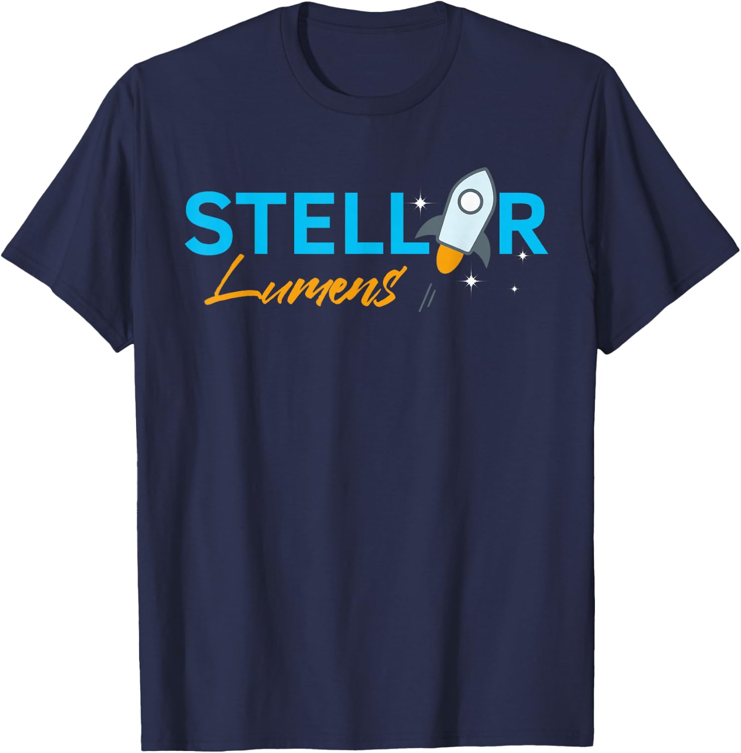 Stellar Lumens (XLM) Hodler Investor Trader T-Shirt - T-Shirt | Navy