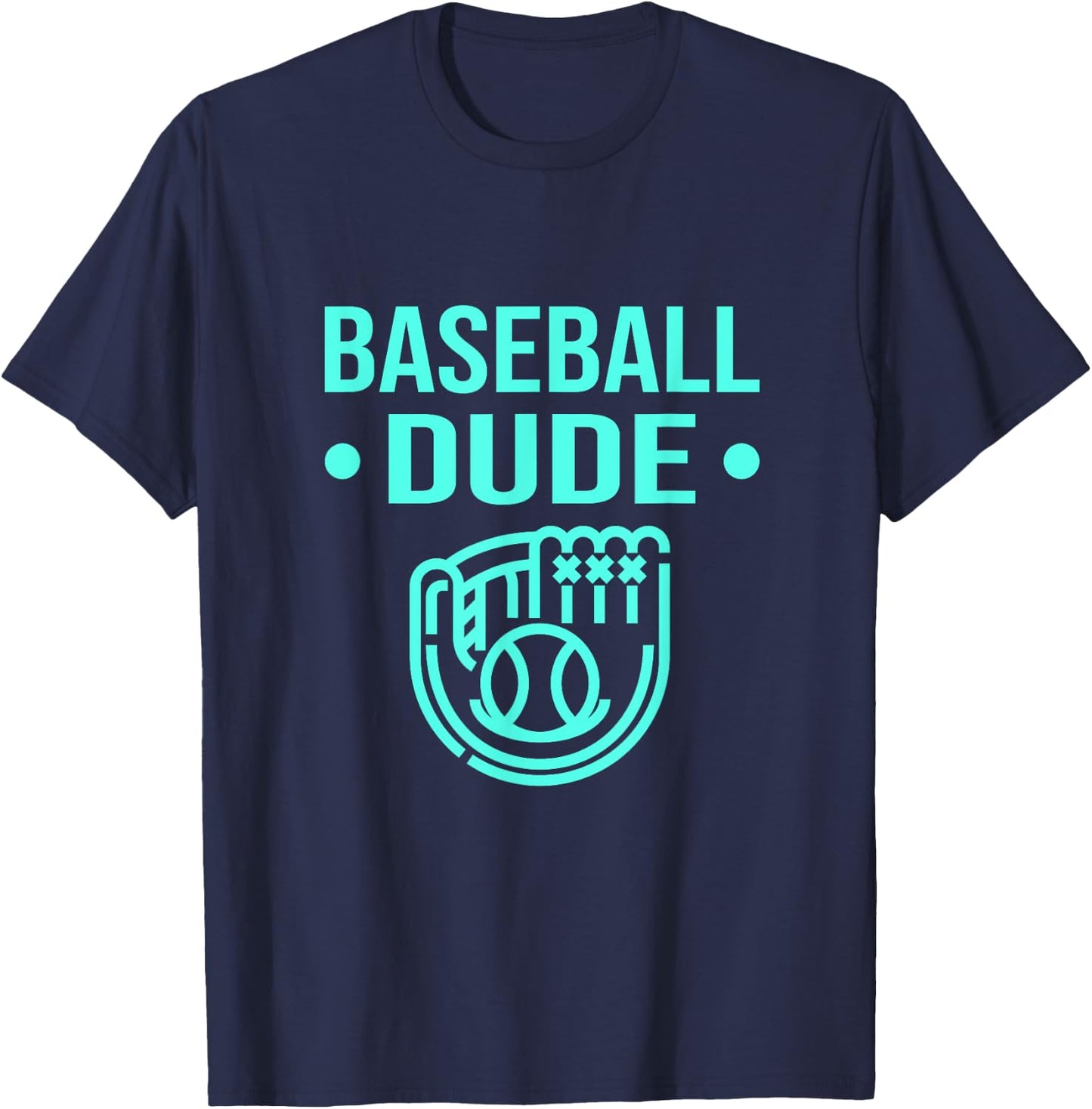 Perfect Baseball Dude Shirt Perfect Dude Merchandise Dude T-Shirt - T-Shirt | Navy