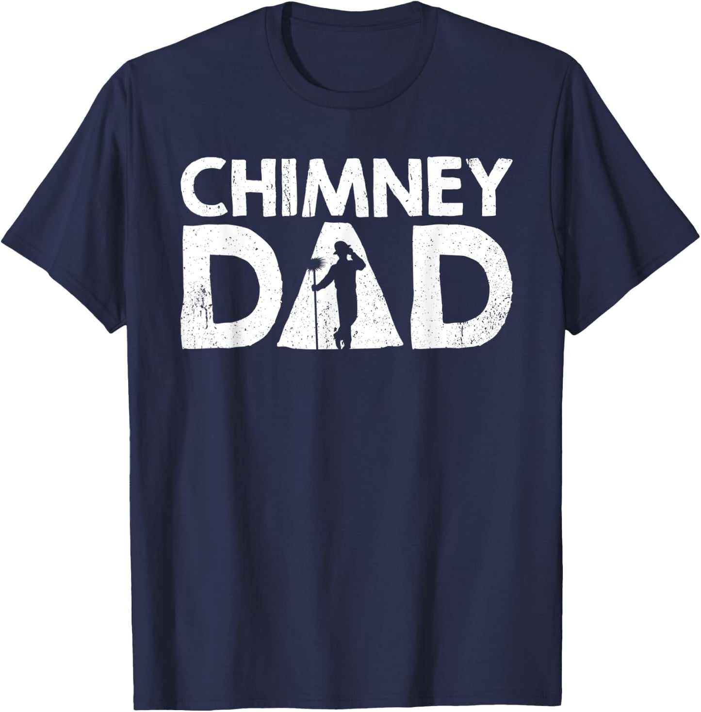 Chimney Dad Chimney Sweep T-Shirt - T-Shirt | Navy
