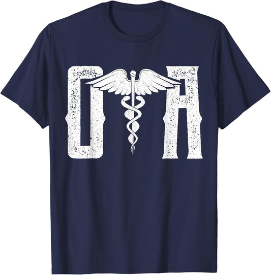 Certified Occupational Therapy Assistant Shirt, OTA OT T-Shirt - T-Shirt | Navy