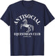 Equestrian Antisocial Club Skeleton Horse T-Shirt - T-Shirt | Navy