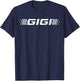 Racing Birthday Matching Family Race Car Pit Crew Gigi T-Shirt - T-Shirt | Navy