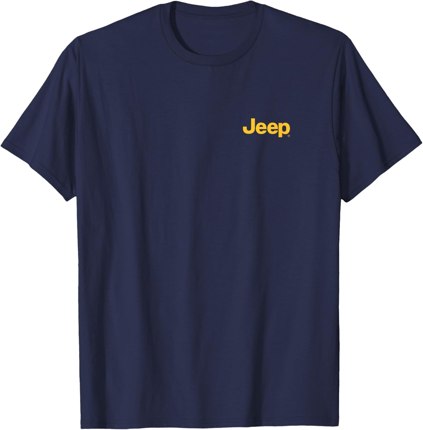 Jeep Duck (Front/Back Print) T-Shirt - T-Shirt | Navy