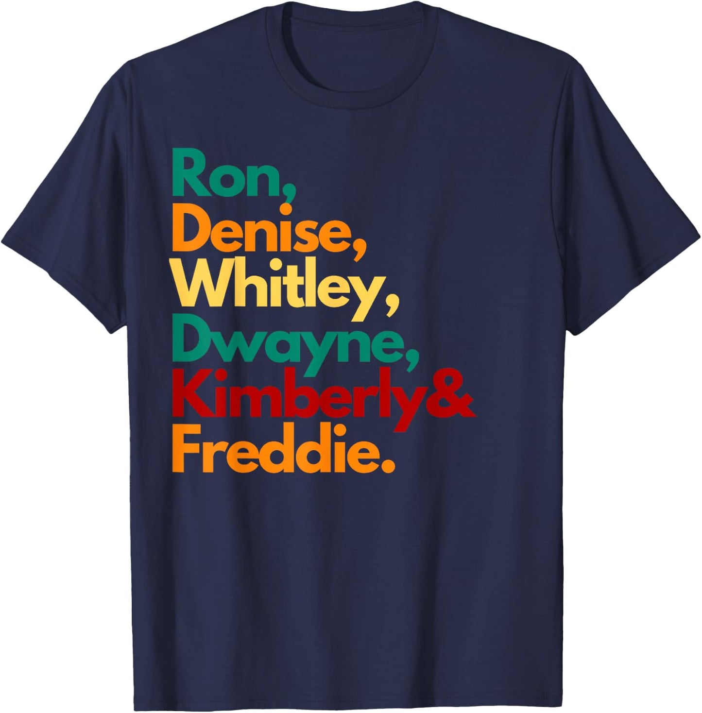 HBCU Black College Graduates Whitley Retro T-Shirt - T-Shirt | Navy