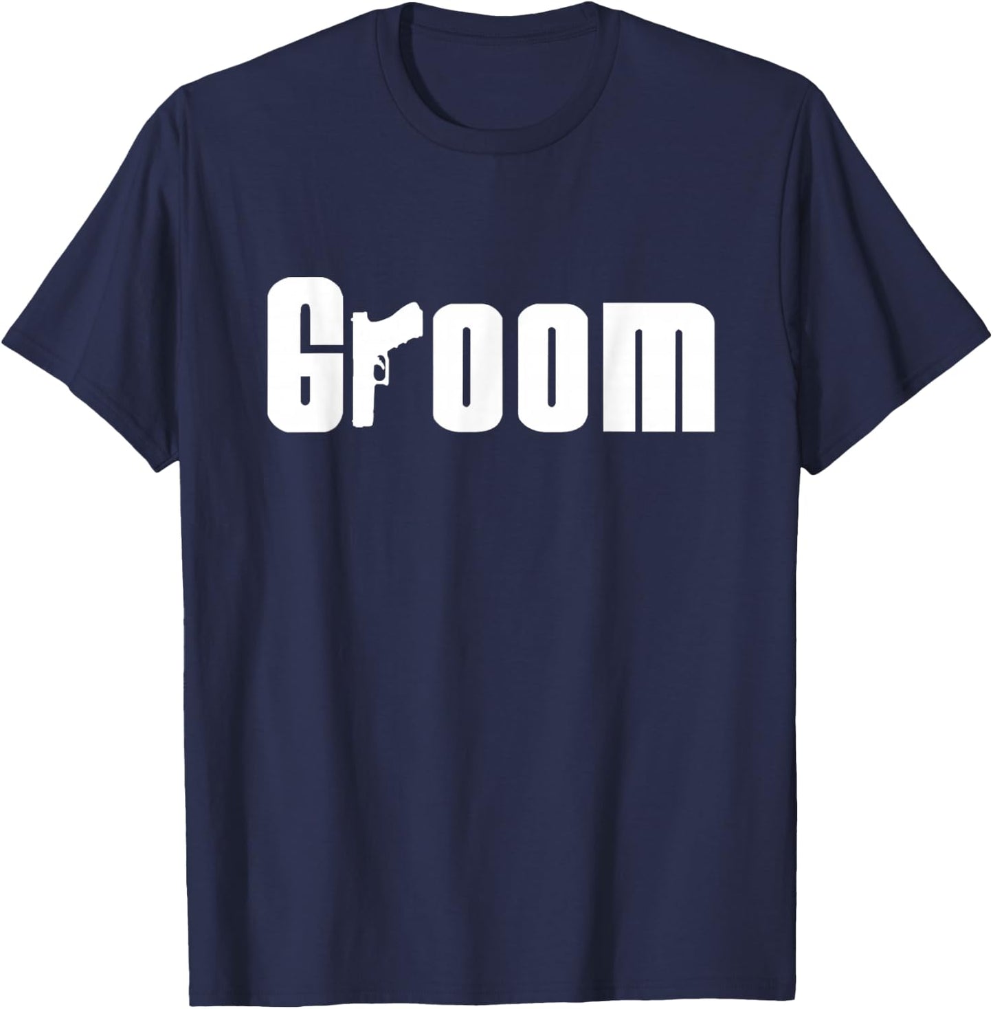 Groom Gun Packing T-Shirt - T-Shirt | Navy