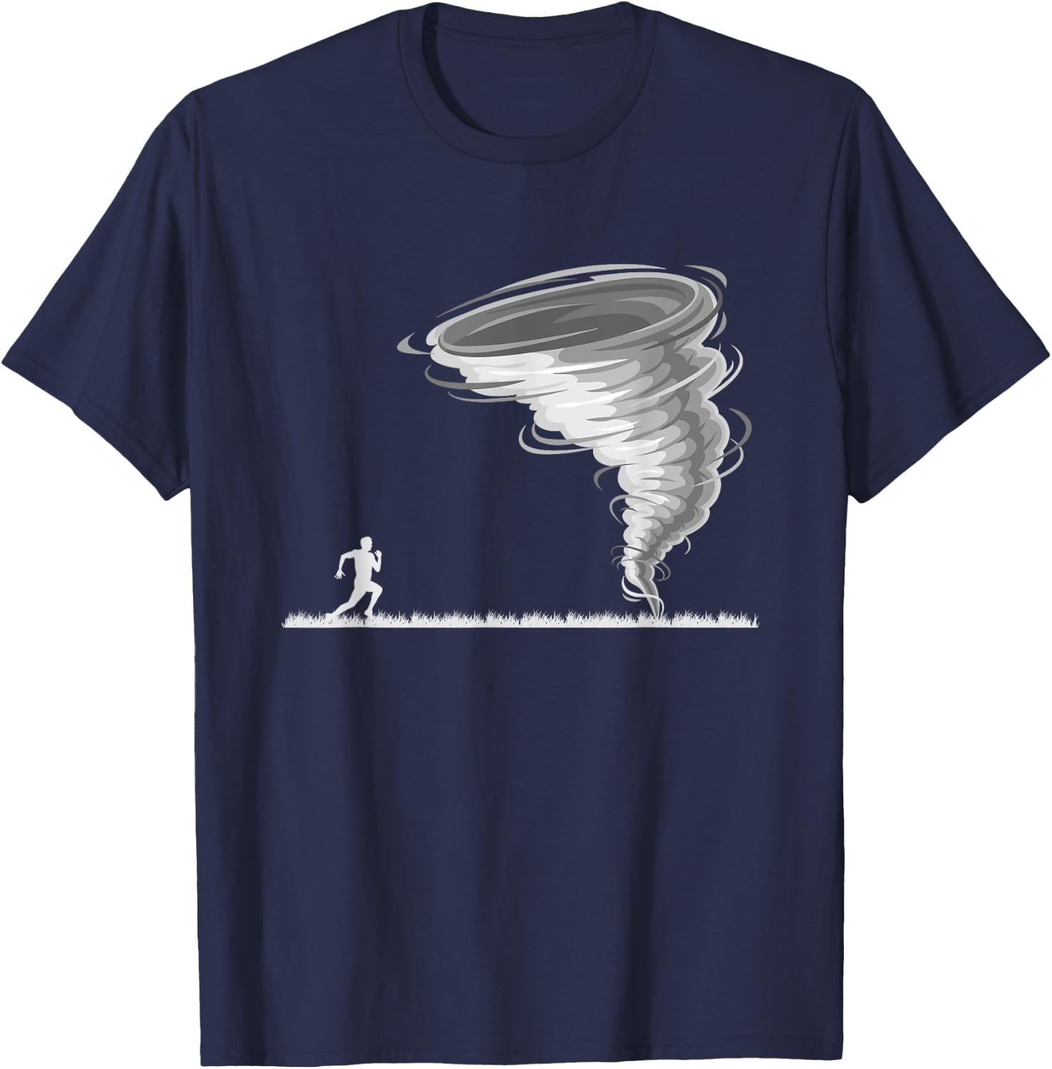 Storm Chaser Tornado Hurricane Funny Storm Chasing T-Shirt - T-Shirt | Navy