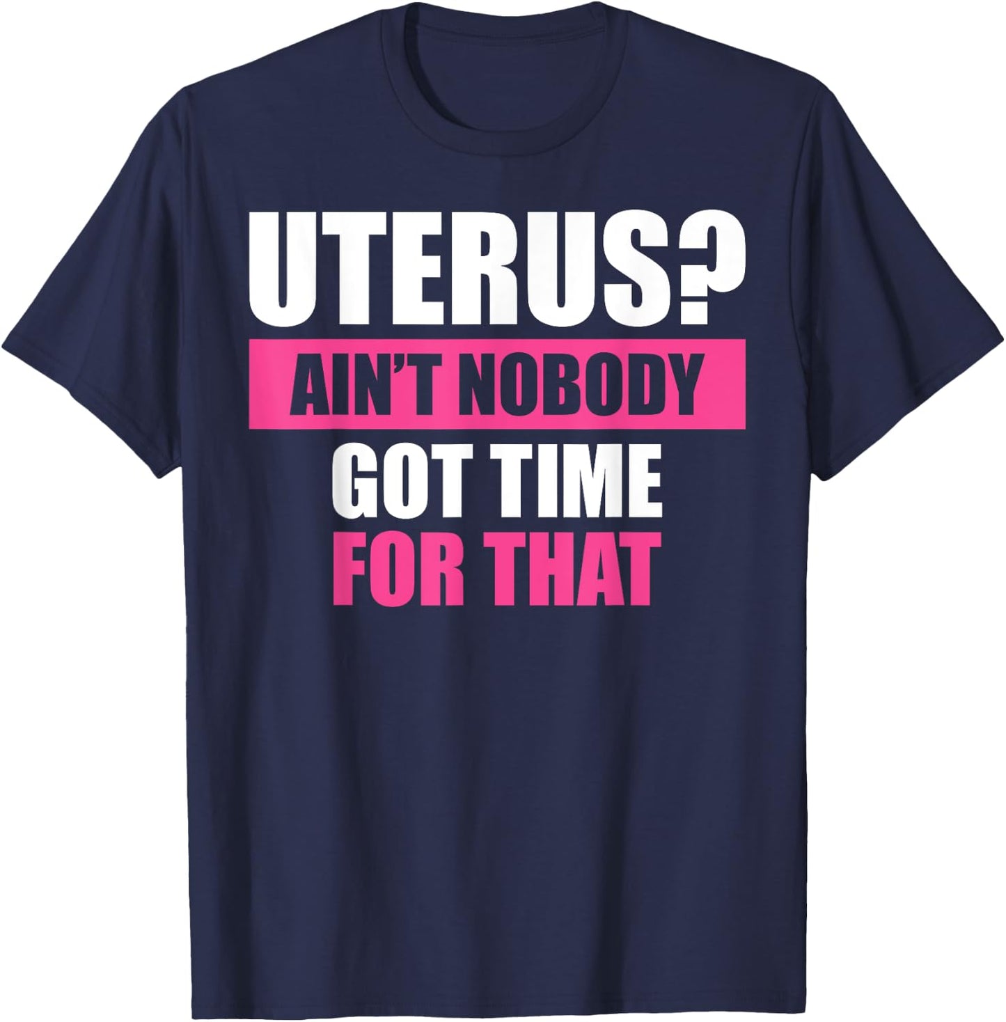 Funny Uterus Girls Hysterectomy Surgery Removal T-Shirt - T-Shirt | Navy