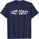 Lost Coast Beach Surfing Cool Surf Spot For Surfers Women Kids T-Shirt - T-Shirt | Navy