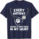 Funny Veterinary Assistant Men Women Paw Vet Technician T-Shirt - T-Shirt | Navy