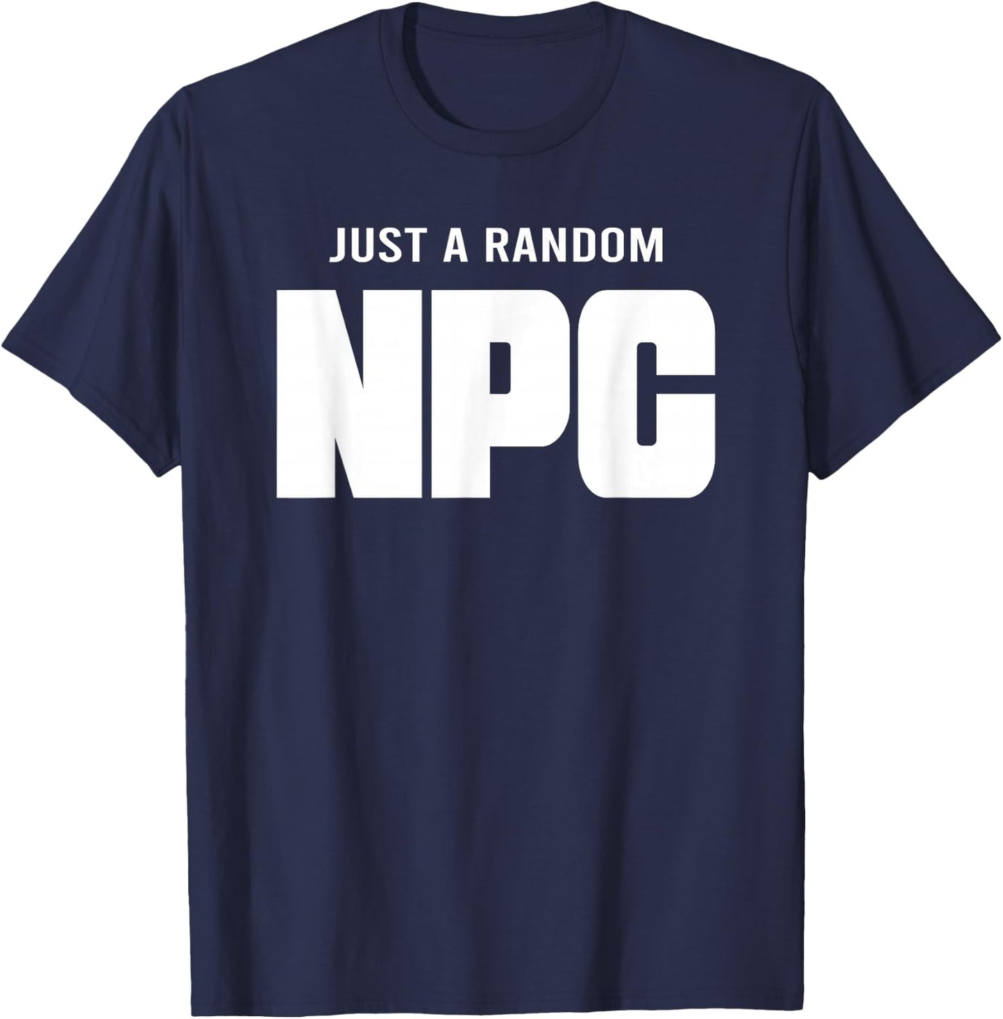 NPC Board Games Role Playing LARP RPG T-Shirt - T-Shirt | Navy