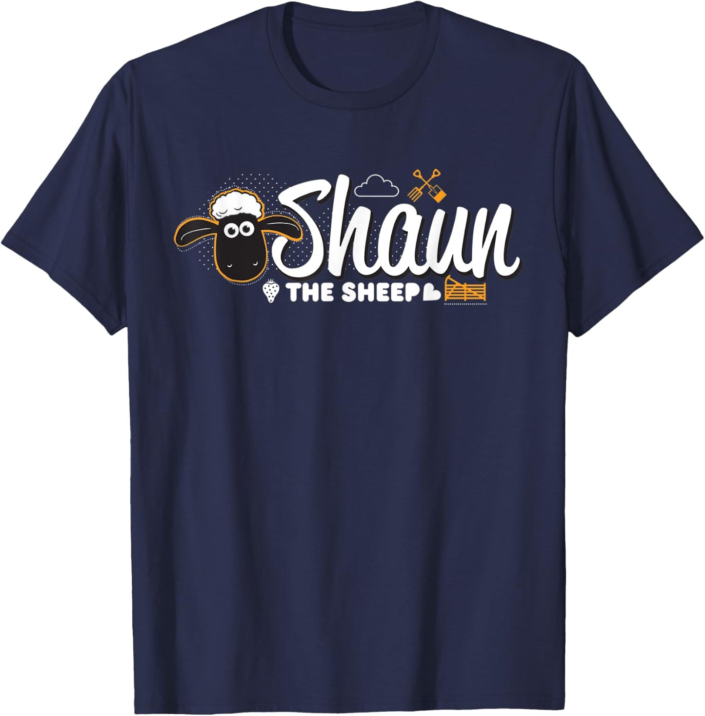Shaun the Sheep: Script Name T-Shirt - T-Shirt | Navy