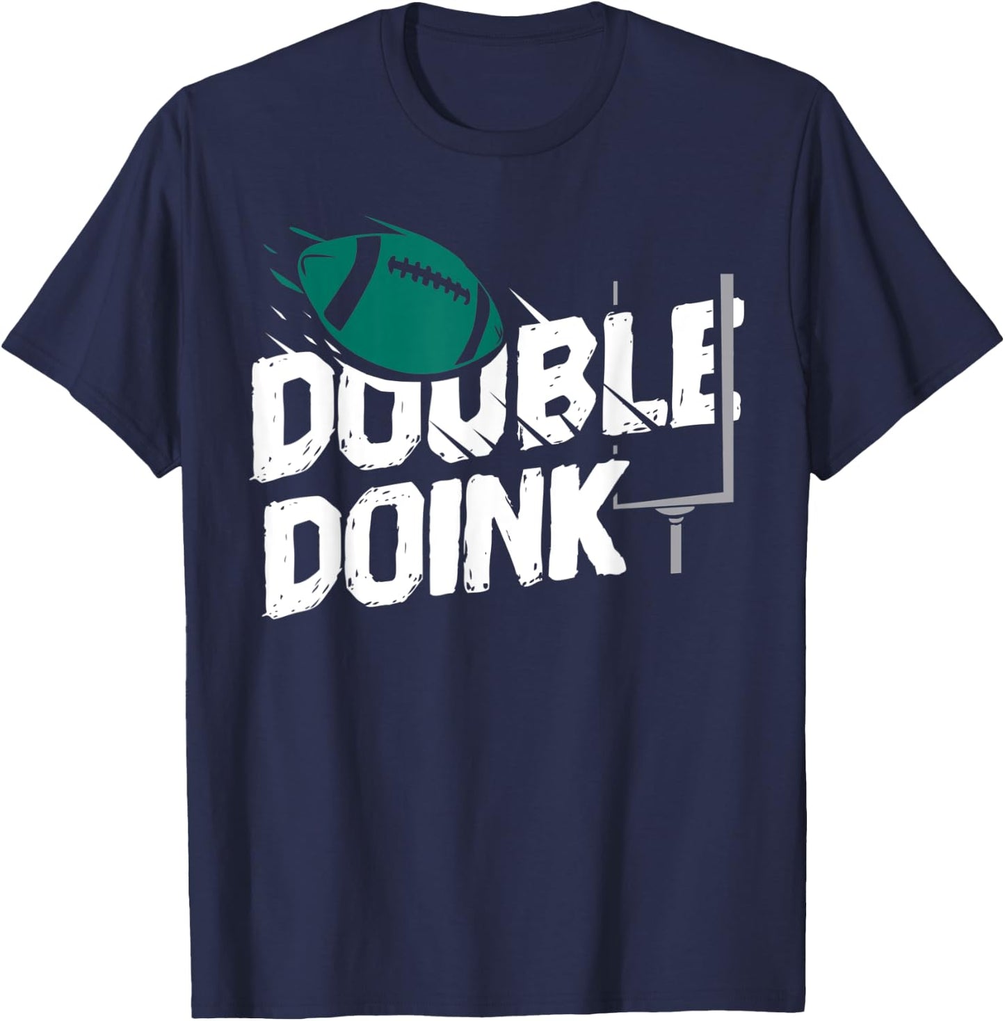 Double Doink T Shirt Doink Doink Shirt Football Fan Gifts T-Shirt - T-Shirt | Navy